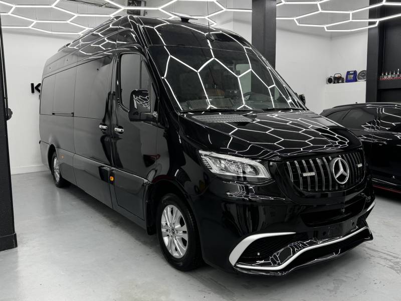 Protection carosserie complète Xpel Fusion Mercedes Sprinter près de Versailles dans les Yvelines